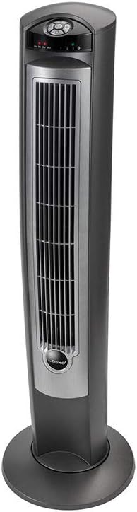 Lasko Oscillating Tower Fan with Remote - 42" - T42951 - Silver