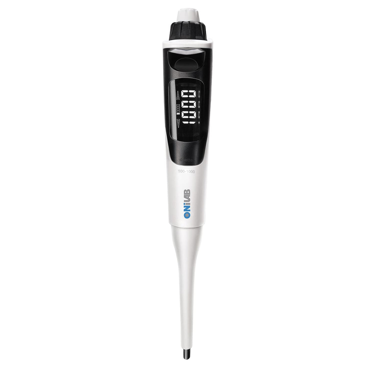 Electric Single Channel Pipette, Adjustable Micropipette 100-1000μL