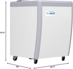 26" 6 cu. ft Gelato Dipping Cabinet Display Freezer, Sliding Glass Door, Rust-Resistant Steel, Digital Temperature