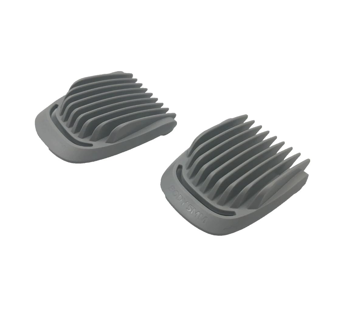 3mm 5mm Blade Guard Comb Body Groom Set for Philips Norelco | Fits MG3740 MG3750 MG3910 MG3919 MG3939 MG5750 MG5910