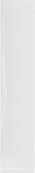 2 x 10 inch, 2 Mil Flat Open Clear Poly Bags (Pack of 100)