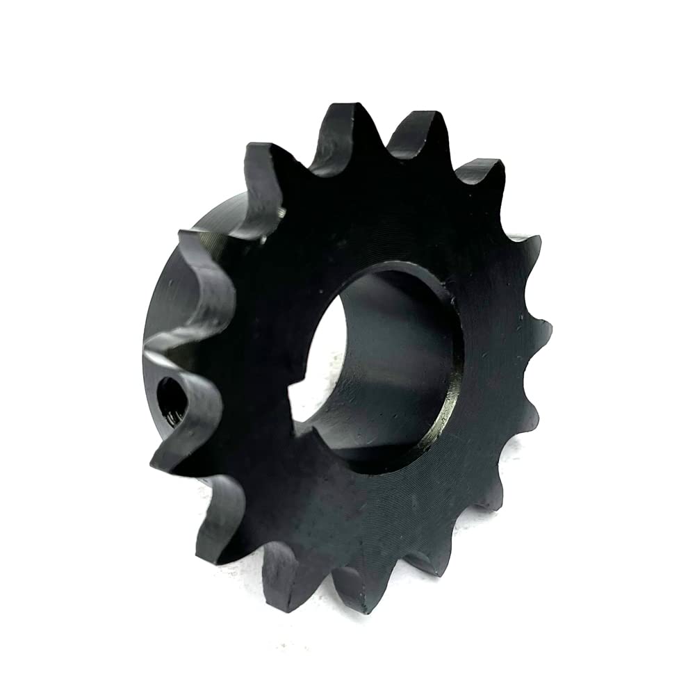 #40 Roller Chain Sprocket B Type 1" Bore Rust Prevention Hardened 15 Tooth