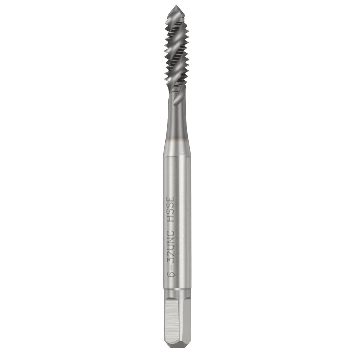 6-32 UNC Spiral Flute Thread Tap M35 High Speed Steel TICN