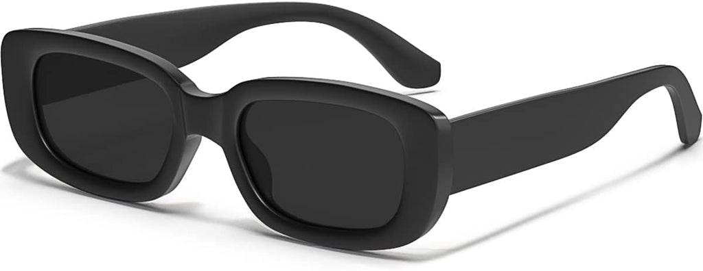 Retro Rectangle Kids Sunglasses 90’s Vintage Fashion Narrow Square Frame Glasses Shades for Girls Boys UV Protection