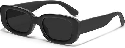 Retro Rectangle Kids Sunglasses 90’s Vintage Fashion Narrow Square Frame Glasses Shades for Girls Boys UV Protection