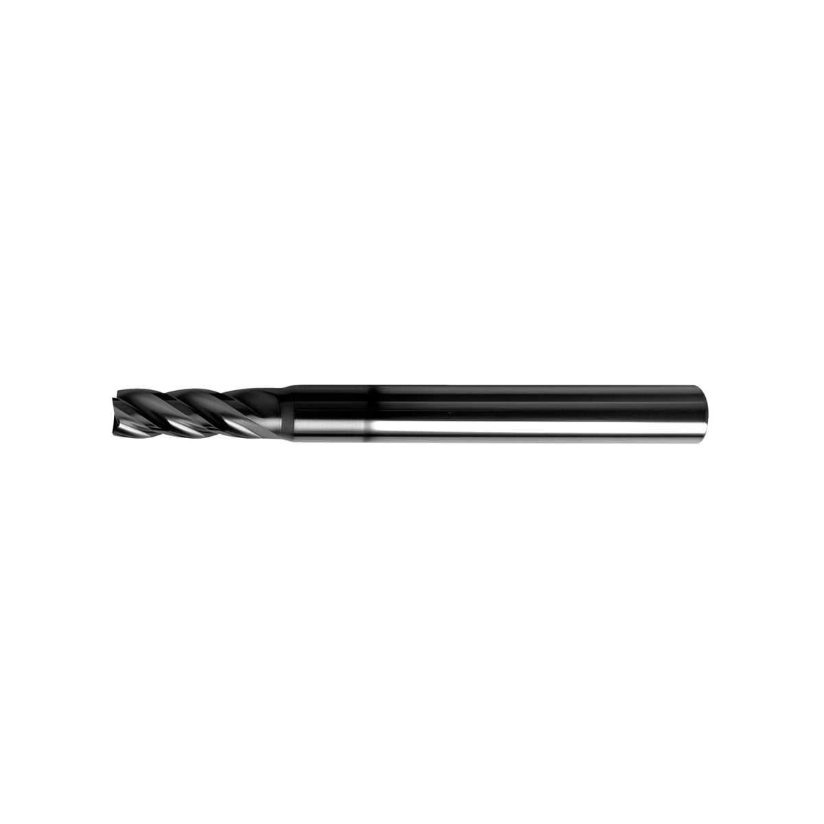 Zorqon 7/32" Carbide Square End Mills, 4 Flute End Mill Bits