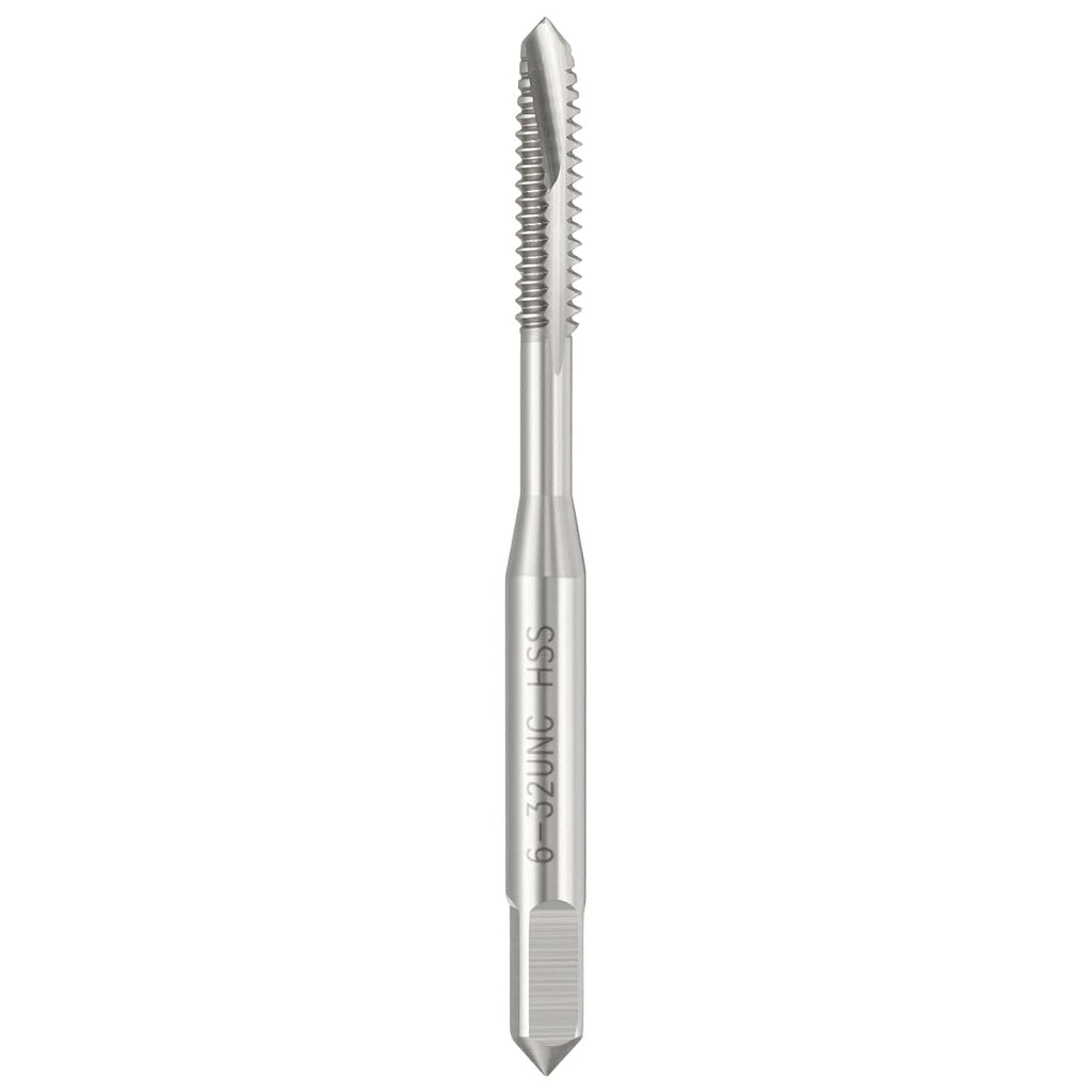 6-32 UNC Spiral Point Tap M2 High Speed Steel Polished Finish