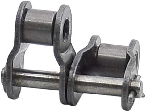 1Pcs #80-2 Double Strand Roller Chain Connecting Links- Offset Link Half Link Carbon Steel for 16A-2#80H-2 Roller Chain