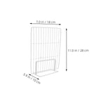 Fridge Divider Iron Mesh Standing Partition for Home Storage