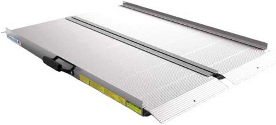 Traverse Aluminum Singlefold Folding Ramp, Silver, 4 ft, ATVs