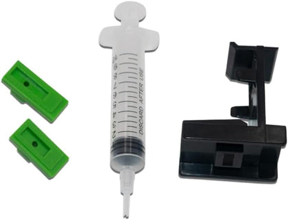 3 in 1 Ink Refill DIY CISS Cartridge Clip Absorber Pump Tool Kit Compatible with Printers