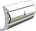 TACO Marine V21-9659WHC20D Rigid Vinyl Rub Rail - 5/8" W x 1-5/8" H x 20' L, Frosty White