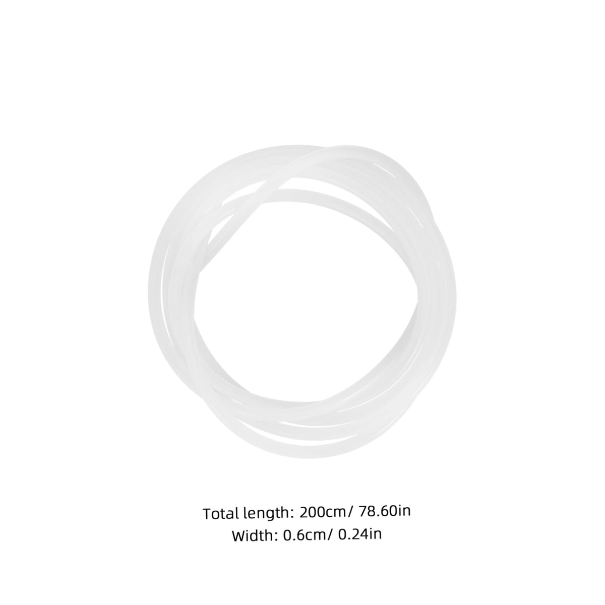 Coffee Machine Milk Hose Silicone Replacement Tube with Brush