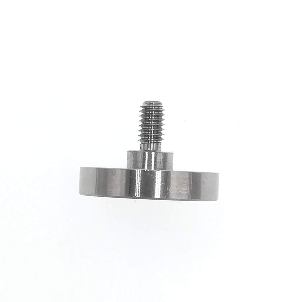 Flat Contact Points for Dial Digital Indicator Depth Gauge Thickness Gauge 4-48 UNF Thread 15mm Diameter 5mm Length