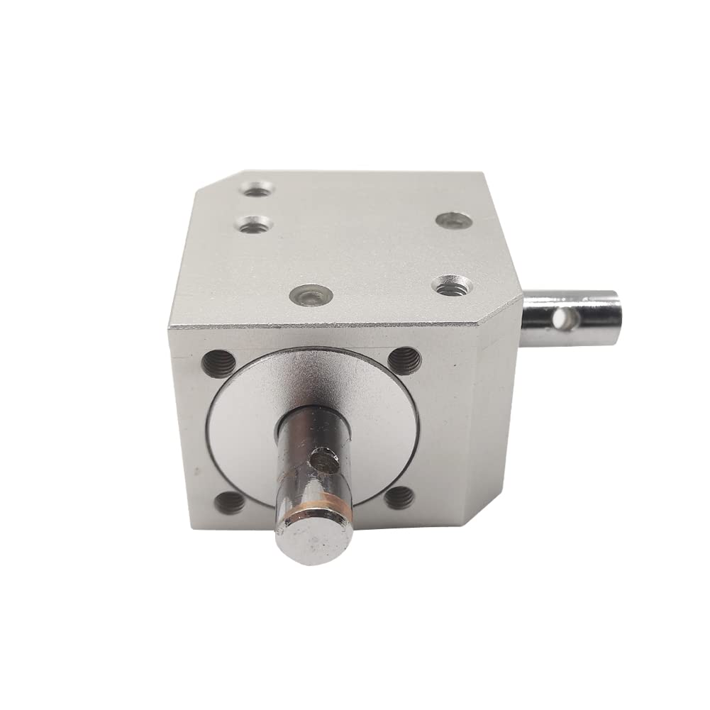 1:1 Right Angle Tapered Bevel Gearbox Mini 1 Module 20 Teeth 90° Angle Drive Steering Gear Device Simple Mechanical DIY Module with 8mm Shaft