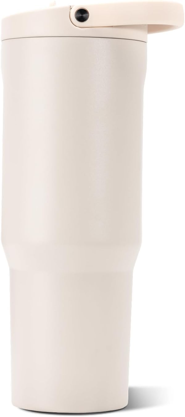 Sport 32 oz Insulated Stainless Steel Water Bottle, Cream