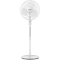 16" Adjustable Oscillating Pedestal Fan with Remote for Bedroom