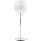 16" Adjustable Oscillating Pedestal Fan with Remote for Bedroom