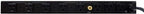 15 Amp Power Conditioner and Sequencer - 8 Outlets, 3 Zones, 1U Rack Mount, Black - Stage Right