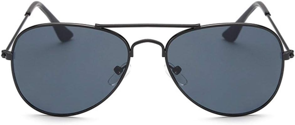 Classic Kids Sunglasses Bulk Reflective Metal Frame Children Eyeglass 2 Pack