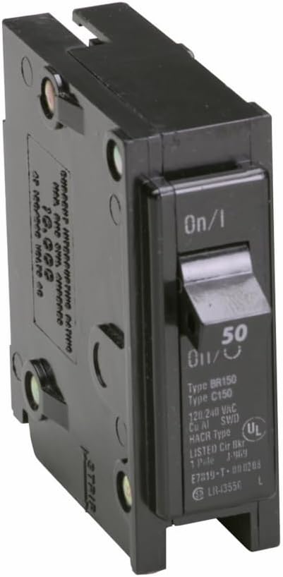 Eaton BR150 50 Amp Plug-On Circuit Breaker