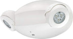 Lithonia Lighting Quantum LED Emergency Light, 2 Adjustable Heads, UVOLT