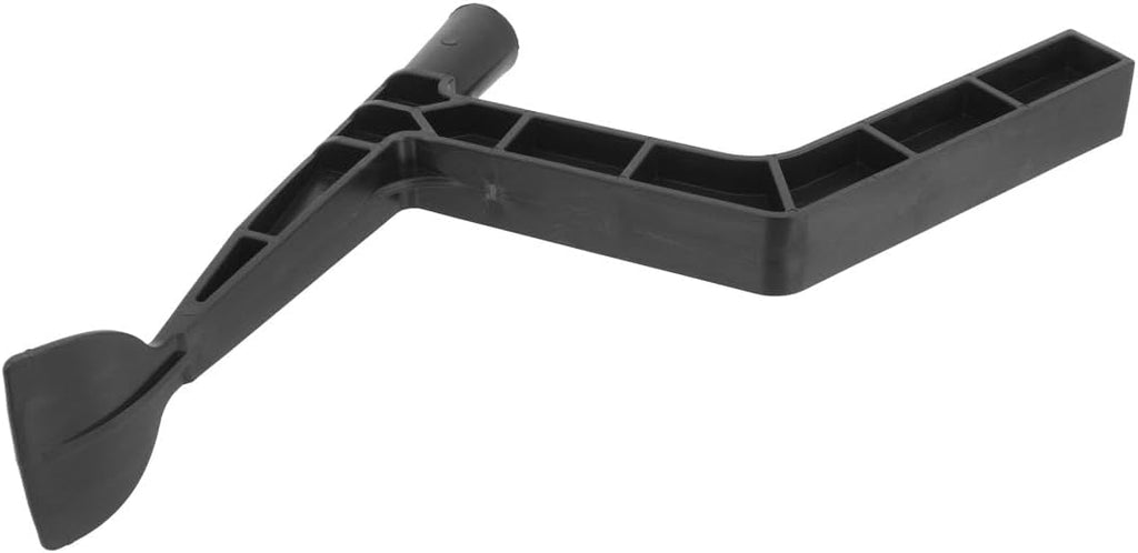 Gutter Cleaning Tool with Threaded Design to Attach to Standard Poles, Gutter Cleaning Spoon and Scoop with Hook to