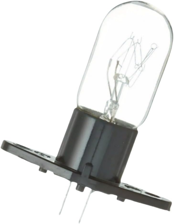 Microwave Light Lamp Bulb 125V 20W fits for GE LG Samsung Panasonic-Replace WB36X10063 6912W3B002L 26QBP1109 6912W3B002G