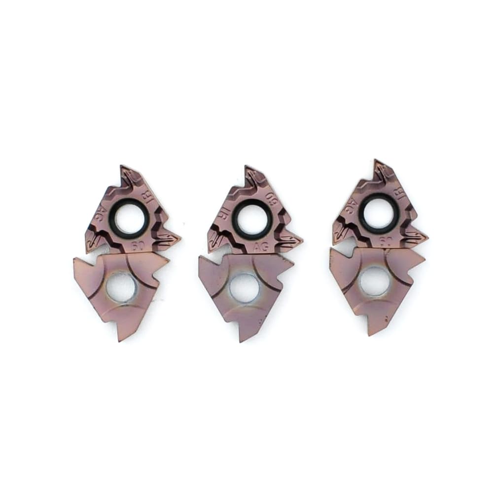 16IR AG60 Laydown Threading Insert Internal CNC Steel 10pcs