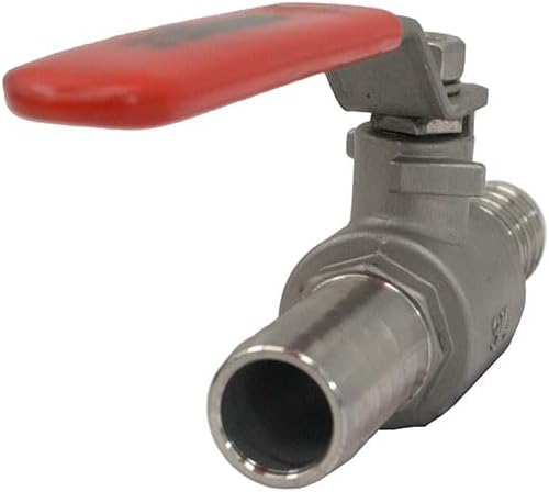 Merrill MFG SSVI75 3/4" Stainless Steel Ball Valve for PE Pipe, Full Port Shut-off, Construction Grade 304 Stainless Steel