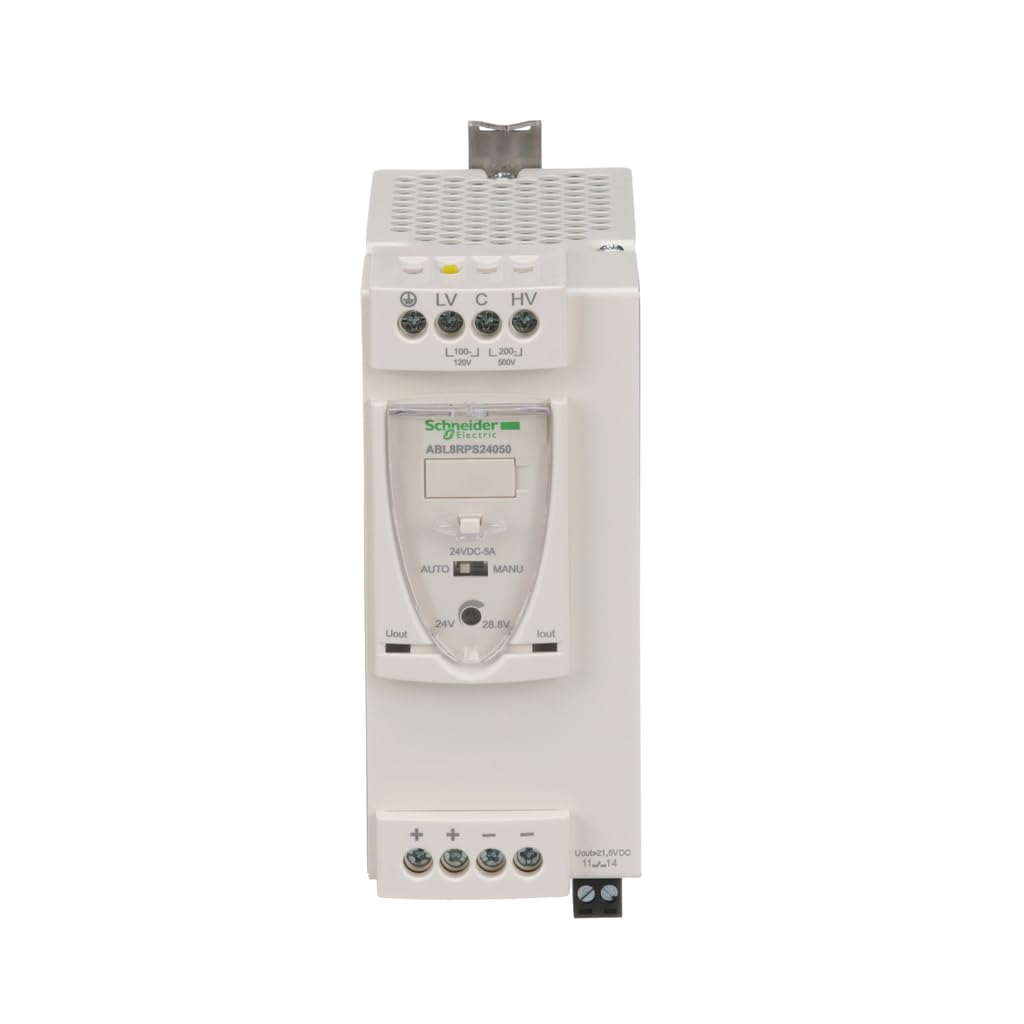Dc Power Supply, 24Vdc, 5A, 50/60Hz