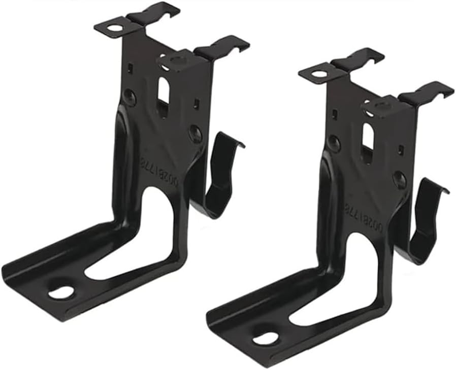 Garage Door 041-0136/41A5034 Safety Sensor Replacement Kit, Garage Door Repair Replacement Garage Sensor Brackets, Black