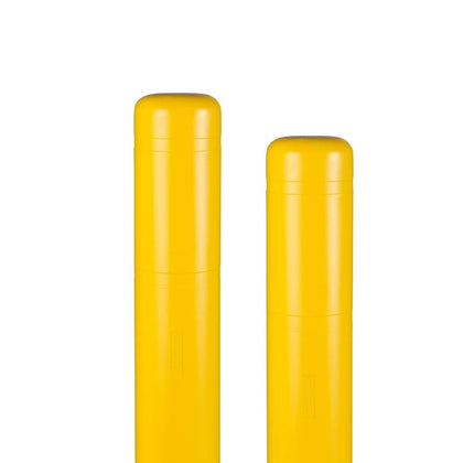 BollardGard 7" x 60" 2-Pack Bollard Cover - Innoplast (Yellow No Tape)