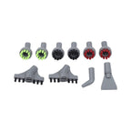 HogarTech for Bissell Steam Cleaner Attachments 10-Pack Brush Accessory Kit