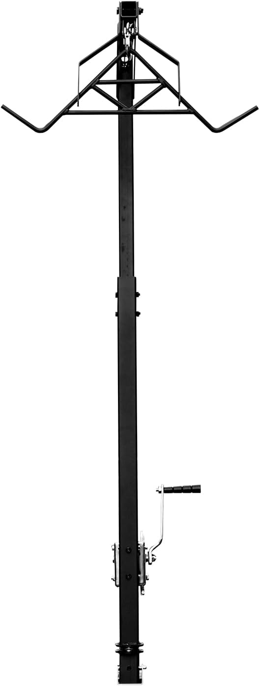 Hitch Mounted Deer Hoist, 600lbs Capacity Deer Hoist Height Adjustable Hanging Game Hoists Game Hoists Complete Kit