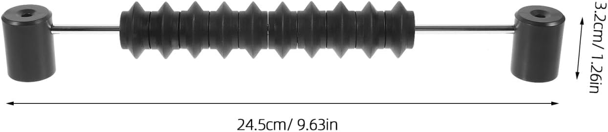 Foosball Score Keepers: Abacus Style Table Soccer Scoring Beads - Black Wooden Scoreboard with Metal Rods - Universal