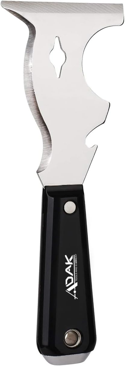 10-in-1 Paint Scraper and Painter’s Tool, Multi-Purpose Putty Knife & Spackle Scraper for Wood, Metal & Wall Repair