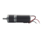High Torque Long Life Low Noise Metal Steel Pipe Planet Reducer 32mm Diameter DC 12V 24V Micro Planetary Gear Motor(22 RPM,12V-6mm Shaft)