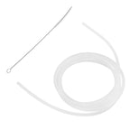 Coffee Machine Milk Hose Silicone Replacement Tube with Brush