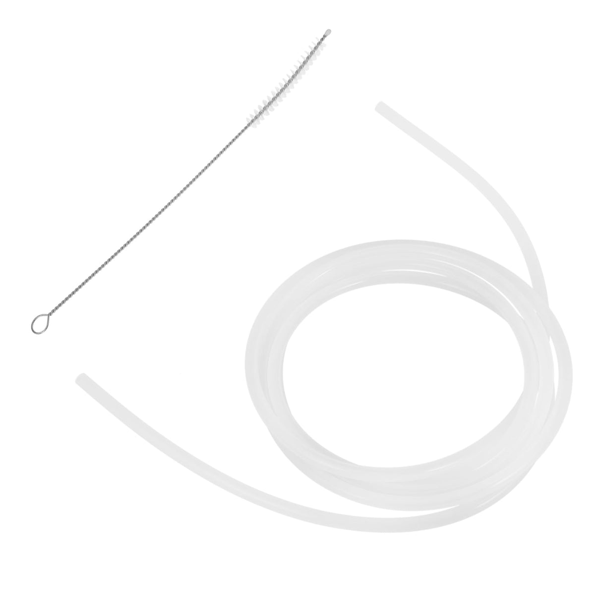 Coffee Machine Milk Hose Silicone Replacement Tube with Brush