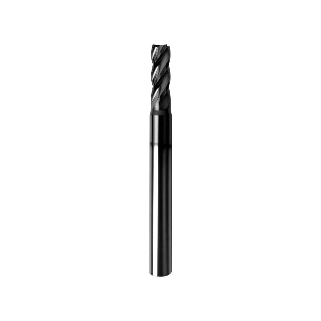 Zorqon 7/32" Carbide Square End Mills, 4 Flute End Mill Bits
