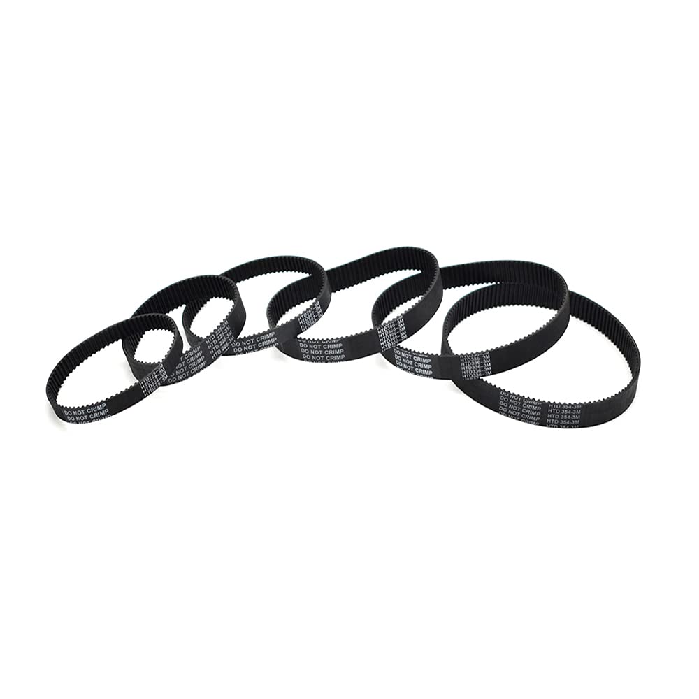 5PCS HTD 3M Closed Loop Timing Belt Transmission Belts,3M-225-9