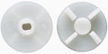 2Pcs Motor Coupler for Eco Twin, Eco Plus and Blue Leaf Mixers,White, Mixer Replacement Part
