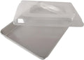 Natural High Sided Sheet Cake Pan, Silver