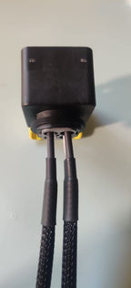 Cummins Nox Sensor Connector for ISX and Detroit Diesel (Gray) Inlet