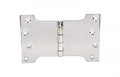 SSISKCON Stainless Steel Parliament Hinge, Mirror, 4"x5"x8"x2.5mm, 1-Pack
