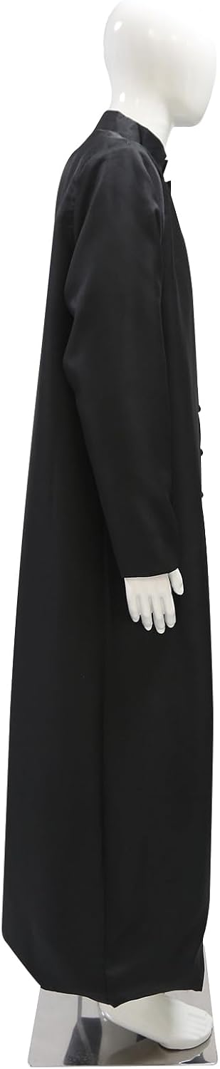 Men's Cassock Robe Church Robe Choir Minister Clergy Pulpit Liturgical 5 colors