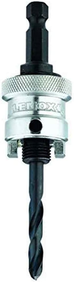 Lenox 1768812 Snap-Back Arbor Quick-Change with Centre Drill, Silver/Black, 14-30/9.5 mm