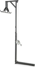 Deluxe Deer Hoist Stand for Hunting with Gambrel, Swivel Truck Hitch Lift System, Game Hanger for Field Dressing, Big