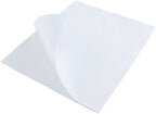 500 Sheets Matte Sticker Paper Full-Sheet 8-1/2" x 11" Self Adhesive Shipping Labels for Laser & Inkjet Printers